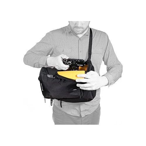  VANGUARD Sling Backpack, Black (VEO Discover 41)