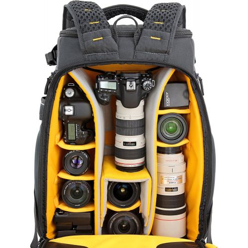  VANGUARD Alta Sky 53 Camera Backpack for Sony, Nikon, Canon, DSLR, Drones, Gray