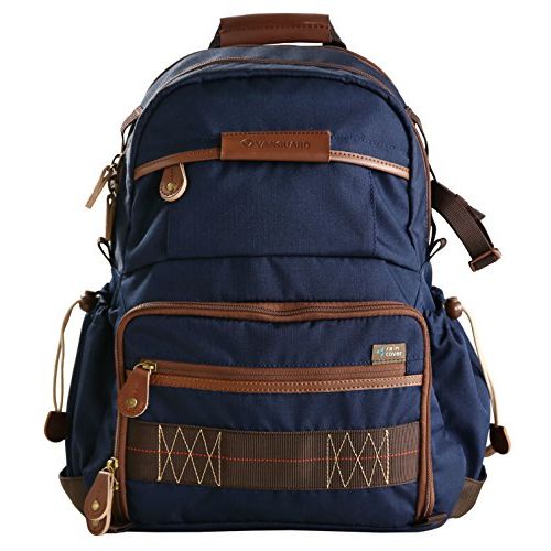  Vanguard Havana 41 Backpack (Blue) for Sony, Nikon, Canon, Fujifilm Mirrorless, Compact System Camera (CSC), DSLR, Travel