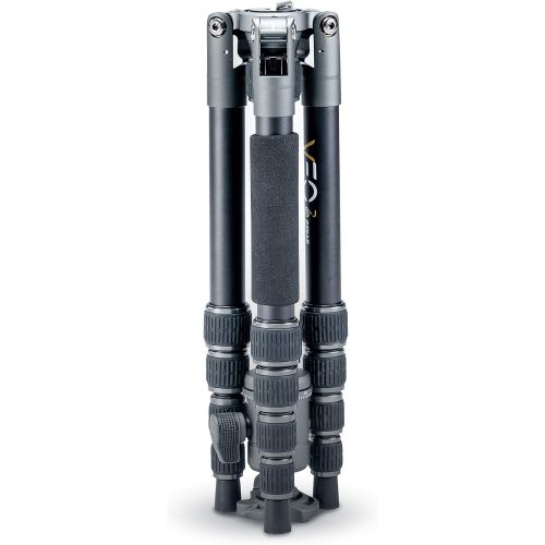  Vanguard VEO2GO235AB Aluminum Travel Tripod with Ball Head for Sony, Nikon, Canon, Fujifilm Mirrorless, Compact System Camera (CSC), DSLR