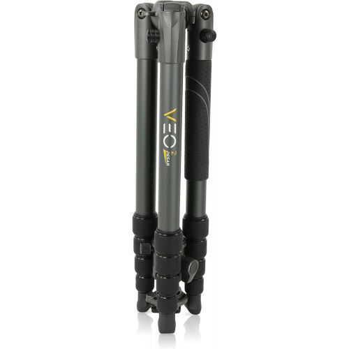  Vanguard VEO 2 265AB Aluminum Travel Tripod with VEO 2 BH-50 Ball Head for Sony, Nikon, Canon, Fujifilm Mirrorless, Compact System Camera (CSC), DSLR