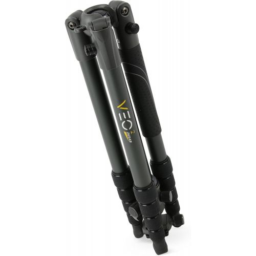  Vanguard VEO 2 265AB Aluminum Travel Tripod with VEO 2 BH-50 Ball Head for Sony, Nikon, Canon, Fujifilm Mirrorless, Compact System Camera (CSC), DSLR