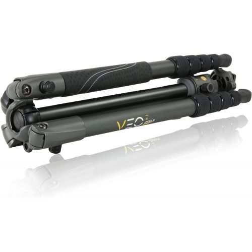  Vanguard VEO 2 265AB Aluminum Travel Tripod with VEO 2 BH-50 Ball Head for Sony, Nikon, Canon, Fujifilm Mirrorless, Compact System Camera (CSC), DSLR