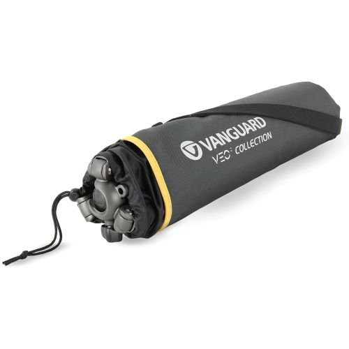 Vanguard VEO 2 264CB Carbon Fiber Travel Tripod with VEO 2 BH-50 Ball Head for Sony, Nikon, Canon, Fujifilm Mirrorless, Compact System Camera (CSC), DSLR