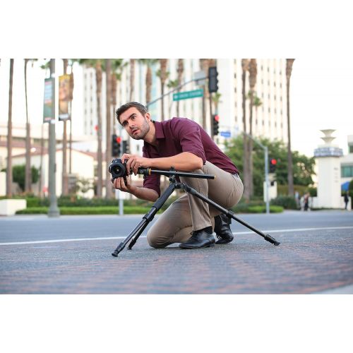  Vanguard Alta Pro 2+ 263AB 100 Aluminum Tripod with Alta BH-100 Ball Head and Multi-Angle Center Column for Sony, Nikon, Canon DSLR Cameras