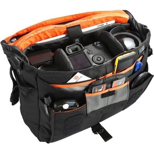  Visit the VANGUARD Store Vanguard Up-Rise II 18 Expandable Shoulder Bag for DSLR Camera - Black