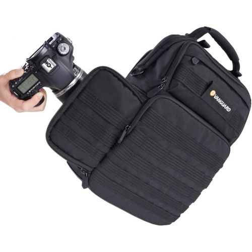  VANGUARD VEO Range T37M Backpack for Mirrorless Camera, Tactical Style ? Black