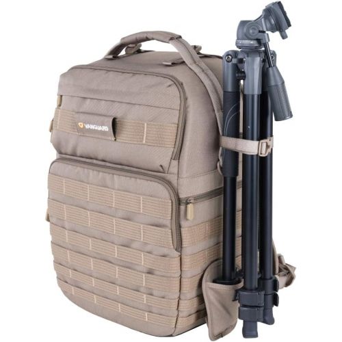  VANGUARD VEO Range T48 Backpack for Pro DSLR/Mirrorless Cameras, Tactical Style - Black, Beige, VEO Range T48 BG