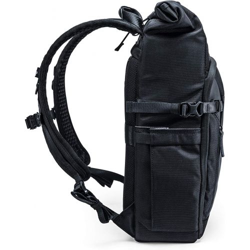  VANGUARD VEO Select 39RBM Rolltop Camera Backpack, Black, 39