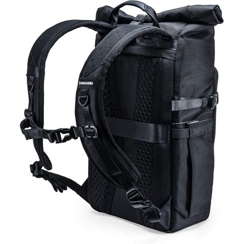  VANGUARD VEO Select 39RBM Rolltop Camera Backpack, Black, 39