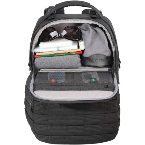  VANGUARD VEO Range T45M Backpack for DSLR/Mirrorless Camera, Tactical Style - Black