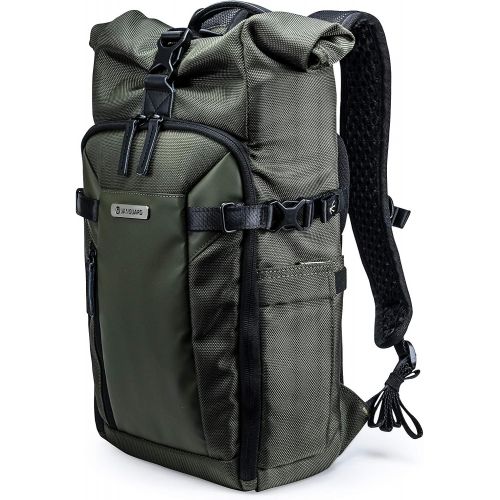  Vanguard VEO Select 43RB Rolltop Camera Backpack, Green