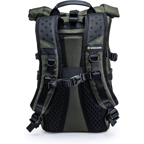  Vanguard VEO Select 43RB Rolltop Camera Backpack, Green