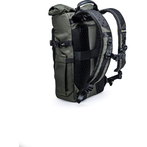  Vanguard VEO Select 43RB Rolltop Camera Backpack, Green