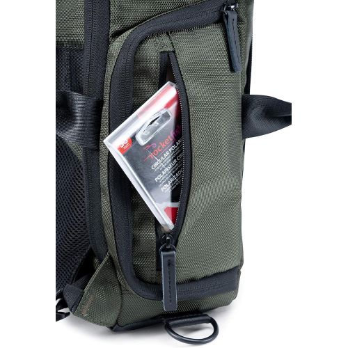  Vanguard VEO SELECT49 GR Backpack/Shoulder Bag for DSLR, Mirrorless/CSC Camera or Drone, Green