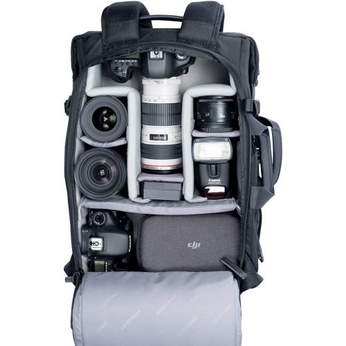  VANGUARD VEO SELECT41 BK Backpack/Shoulder Bag for DSLR, Mirrorless/CSC Camera or Drone, Black