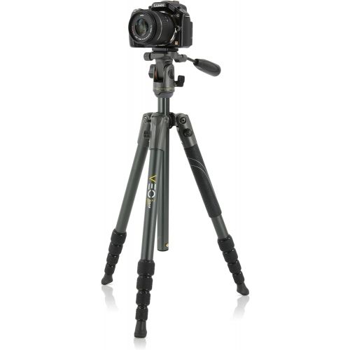  Vanguard VEO 2 265AB Aluminum Travel Tripod with VEO 2 BH-50 Ball Head for Sony, Nikon, Canon, Fujifilm Mirrorless, Compact System Camera (CSC), DSLR