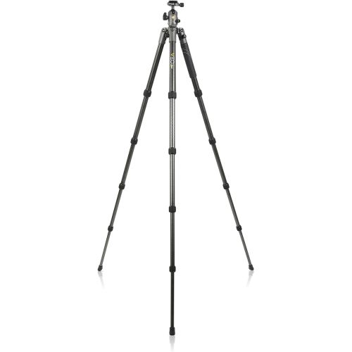  Vanguard VEO 2 265AB Aluminum Travel Tripod with VEO 2 BH-50 Ball Head for Sony, Nikon, Canon, Fujifilm Mirrorless, Compact System Camera (CSC), DSLR