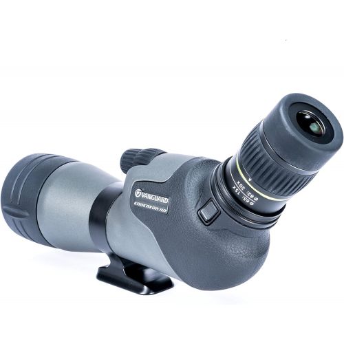  Vanguard Endeavor HD 65A Angled Eyepiece Spotting Scope with 15-45x Magnification