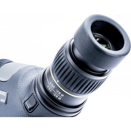  Vanguard Endeavor HD 65A Angled Eyepiece Spotting Scope with 15-45x Magnification