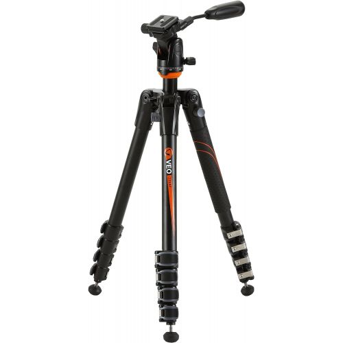  Vanguard VEO 235AB Aluminum Travel Tripod with Ball Head for Sony, Nikon, Canon, Fujifilm Mirrorless, Compact System Camera (CSC), DSLR