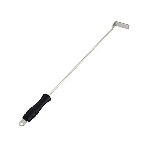  VANKEY 18 Inch BBQ Ash Tool for Kamado Joe Charcoal Smoker Big Green Egg Wood Burning Stove Ash Rake Grilling Poker Accessories Charcoal Garden Tools Grill Cleaning Tools