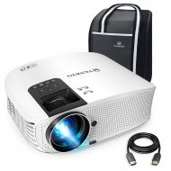 [아마존베스트]VANKYO Leisure 510 Full HD Movie Projector, Video Projector with 200 Projection Size, Support 1080P HDMI VGA AV USB with Free HDMI Cable and Carrying Bag (White)