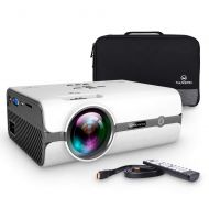 VANKYO Leisure 4 LED Mini Projector with 2500 Lux, 40,000 Hours, Carrying Bag and HDMI Cable, Portable Video Projector Supports 1080P, HDMI, USB, VGA, AV, SD Card, Compatible with