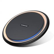 [아마존핫딜]VANMASS Fast Wireless Charger Qi 15W Induktive Ladestation Aluminium 15W/10W/7.5W/5W Wireless Ladegerat fuer iPhone XS/XR/X/8, Samsung Galaxy S10+/S10/S9+/S9 Huawei Mate 20 Pro Alle