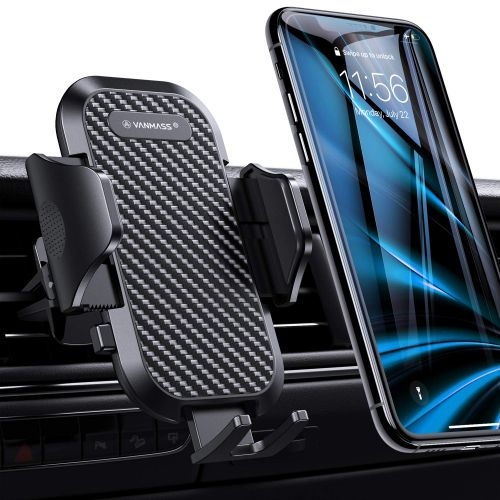  [아마존 핫딜]  [아마존핫딜]VANMASS Handyhalterung Auto Handyhalter fuers Auto Lueftung Bombenfest Vertikal & Horizontal mit Ausdehnbarer Halterfuesse Universal fuer iPhone Samsung Huawei Oneplus und andere Smartp