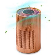 VANSU Desktop Air Purifier With 3 Stage Filtration System for Home Office Bedroom Kitchen Portable Air Cleaner with Timer Quiet Setting for Dust Smoke Pollen Pet Dander