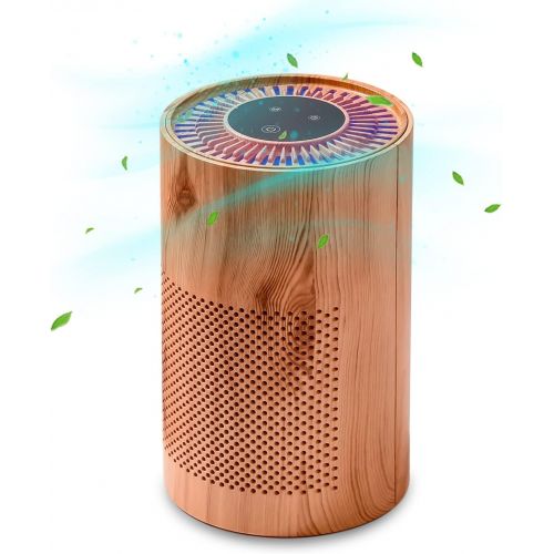  VANSU Desktop Air Purifier With 3 Stage Filtration System for Home Office Bedroom Kitchen Portable Air Cleaner with Timer Quiet Setting for Dust Smoke Pollen Pet Dander