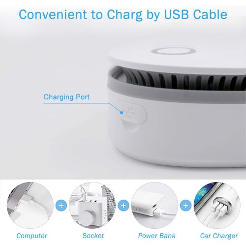  [아마존베스트]VANSU Battery Powered 20mg/h Mini Ozone Generator,Portable Odor Eliminator Deodorizer for Home,Car,Refrigerator,Shoe Cabinet, Hunting Bag