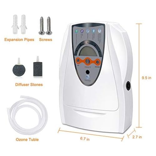  VANSU Ozone Generator 500mg/h Ozone Machine for Home Kitchen Fruits and Vegetables Car