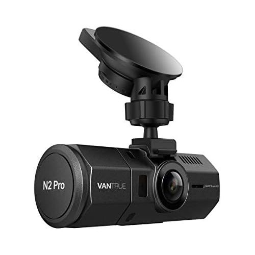  Vantrue N2 Pro Dual Dashcam Infrared Night Vision Dual 1080P Full HD Car Camera Front Rear Sony Sensor Car Camera (2560 x 1440P Front), 1.5 Inch 310° Parking Monitoring Dash Cam G