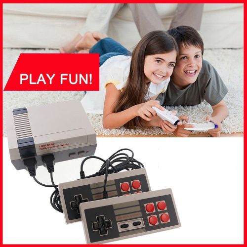  [아마존베스트]VANVENE Consoles Video Games, Built in 620 Video Games Consoles, (AV Out Cable), Children Gift, Birthday Gift