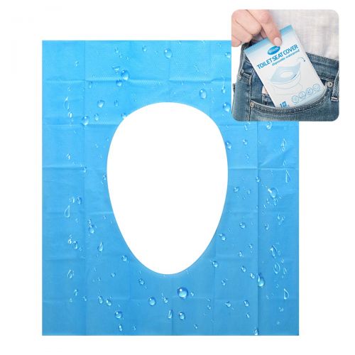  [아마존베스트]Disposable Toilet Seat Cover - 30 Counts US Size Waterproof Individually Wrapped Portable Travel Toilet Seat Covers for Public Toilets Adults Kids Toddler Potty Training, 3 Packs