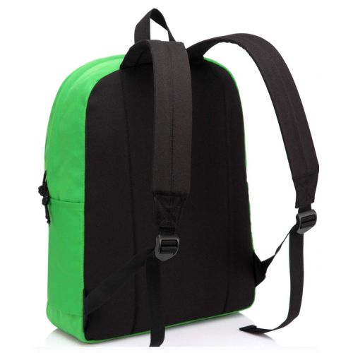  Lightweight Backpack for School, VASCHY Classic Basic Water Resistant Casual Daypack for Travel with Bottle Side Pockets