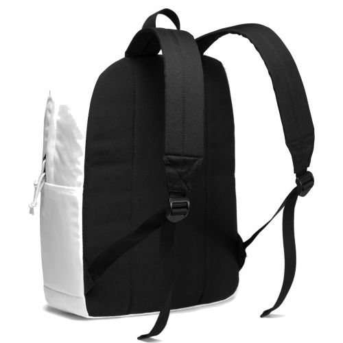  Lightweight Backpack for School, VASCHY Classic Basic Water Resistant Casual Daypack for Travel with Bottle Side Pockets