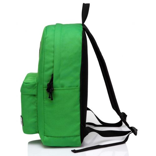  Lightweight Backpack for School, VASCHY Classic Basic Water Resistant Casual Daypack for Travel with Bottle Side Pockets