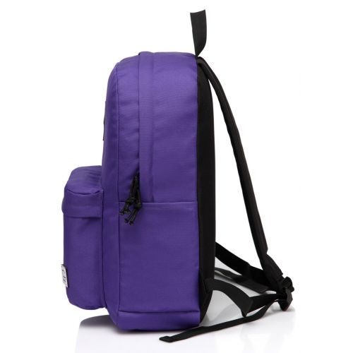  Lightweight Backpack for School, VASCHY Classic Basic Water Resistant Casual Daypack for Travel with Bottle Side Pockets