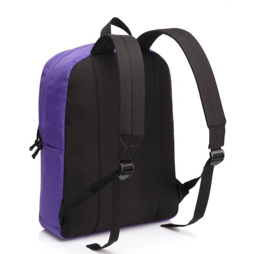  Lightweight Backpack for School, VASCHY Classic Basic Water Resistant Casual Daypack for Travel with Bottle Side Pockets