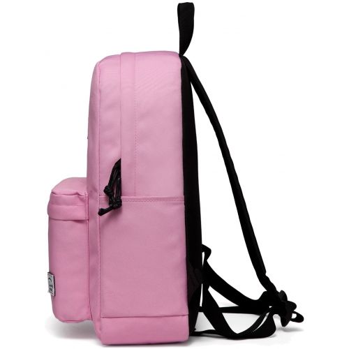  Lightweight Backpack for School, VASCHY Classic Basic Water Resistant Casual Daypack for Travel with Bottle Side Pockets