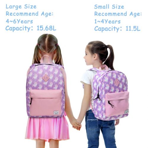  VASCHY Preschool Backpack,Vaschy Little Kid Backpacks for Boys and Girls with Chest Strap