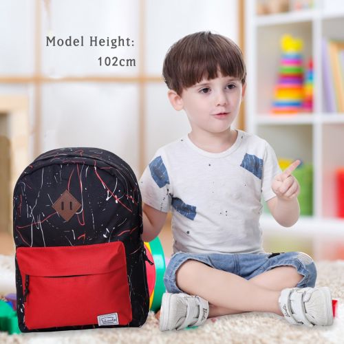  VASCHY Preschool Backpack,Vaschy Little Kid Backpacks for Boys and Girls with Chest Strap