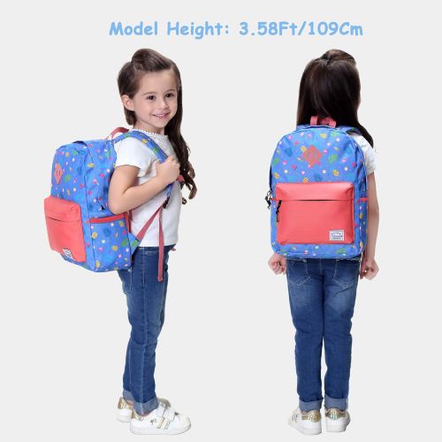  VASCHY Preschool Backpack,Vaschy Little Kid Backpacks for Boys and Girls with Chest Strap
