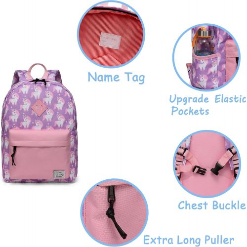  [아마존베스트]VASCHY Preschool Backpack,Vaschy Little Kid Backpacks for Boys and Girls with Chest Strap