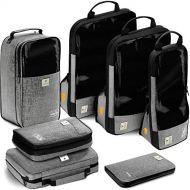 [아마존핫딜][아마존 핫딜] VASCO Unisex-Adult (Luggage only) Packing Cubes Set, Grey