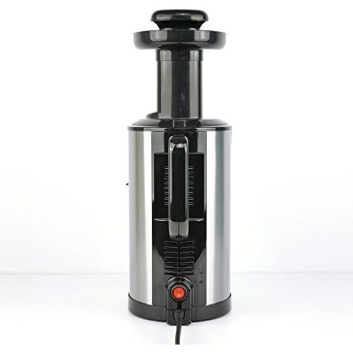  [아마존베스트]Vasner Juica Slow Juicer Juicer Capacitive Touch Control150W Electric Juicer juice machine, 60RPM, Start-Stop, Stainless Steel, Silver