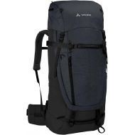 VAUDE Astrum Evo 60+10 M/L Backpack - 60L - 70L - Large Backpack for Trekking, Travel and Backpacking - Adjustable Suspension System - Black